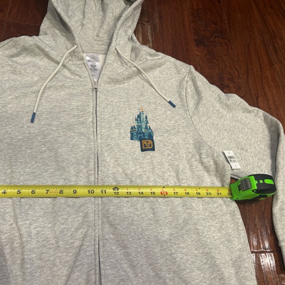 Disney Gray Zip-Up Hoodie jacket with Embroidered Castle
NWT - Picture 2 of 6